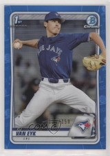 2020 Bowman Draft Chrome Blue Refractor 135/150 CJ Van Eyk #BD-93 7i2