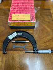 Starrett Micrometer T436XRL / T436 4" FREE SHIPPING