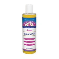 Sweet Almond Oil 8 Oz By Heritage Store