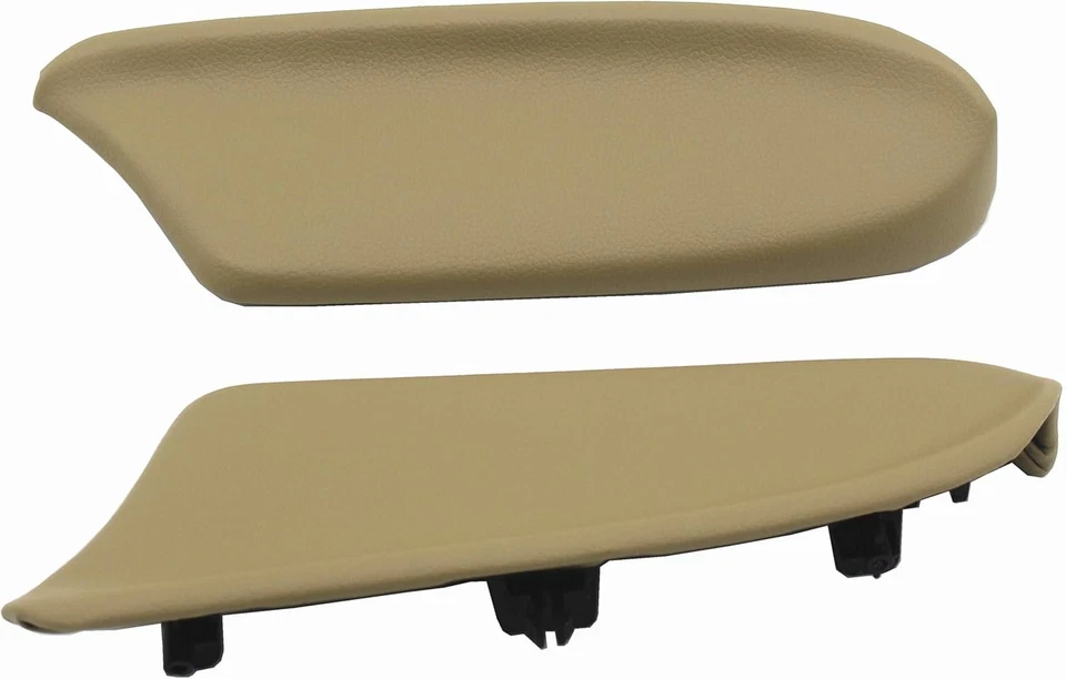 Reposabrazos beige vinilo paneles de puerta delantera reposabrazos tapa para Honda Accord 2008-2012  Foto 4 de 4