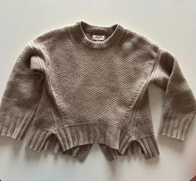 PULL CACHEMIRE TRES ÉPAIS BEIGE CAMEL ZADIG & VOLTAIRE T. XS à S et M - Photo 1/4
