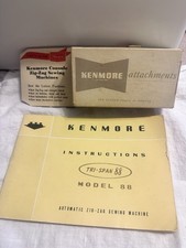 Vintage Kenmore 88 sewing machine owners manu...