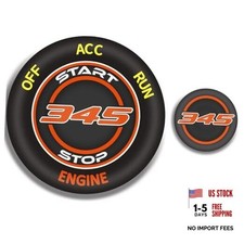 Push Start Button Cover for Dodge Charger Charger Durango Go Mango
