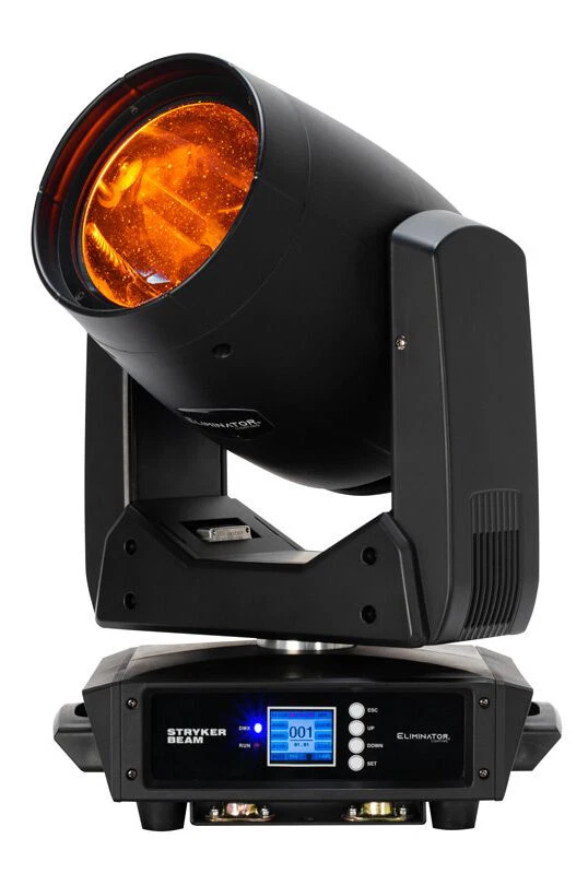 Eliminator ADJ Stryker Beam 13 Color LED Moving Head Gobo/Strobe Light+Fogger - Image 4 of 4