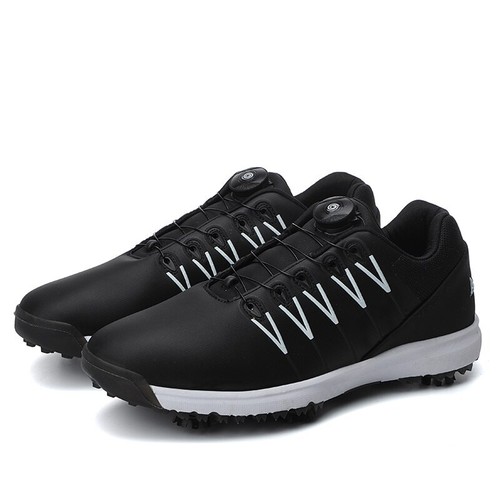 Men's Golf Shoes Waterproof Golf Trainers Non-slip Anti Fall Golf Sneakers - Picture 8 of 21