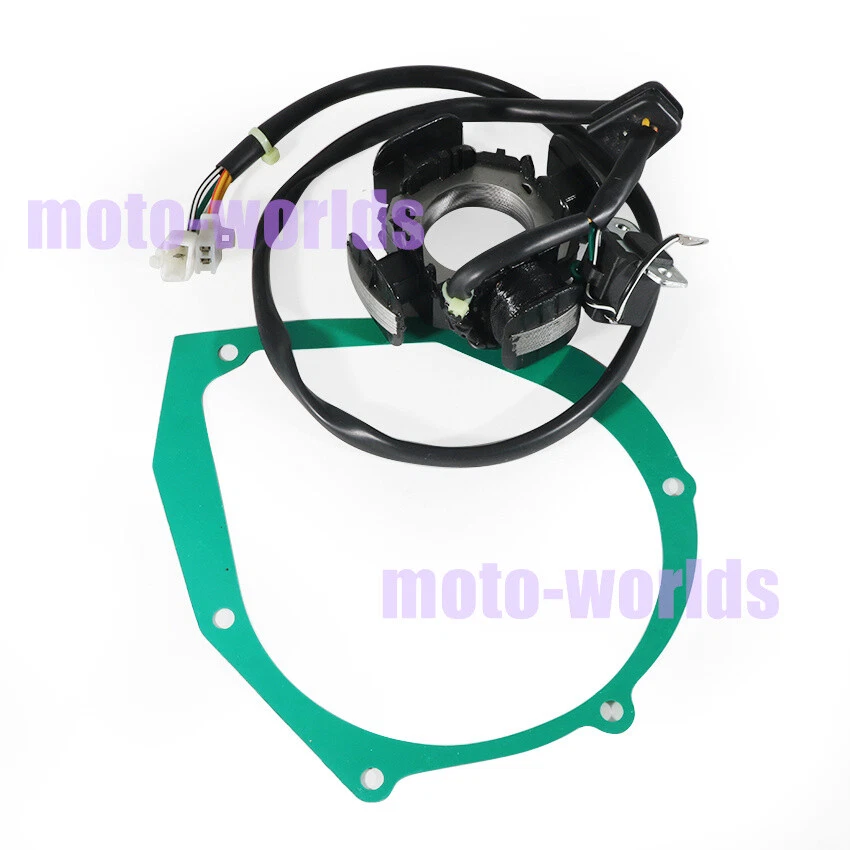 Bobina de estator Magneto + junta de cubierta para Kawasaki KLX125L KLX125-B2 04/ KLX125B6F 06 Foto 4 de 4