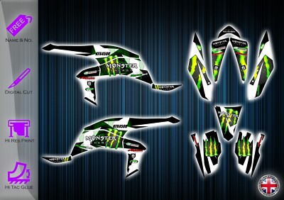 KAWASAKI KFX450 AUFKLEBER - GRAFIK KIT - DECALS - KAWASAKI KFX 450 GRAFIK KIT