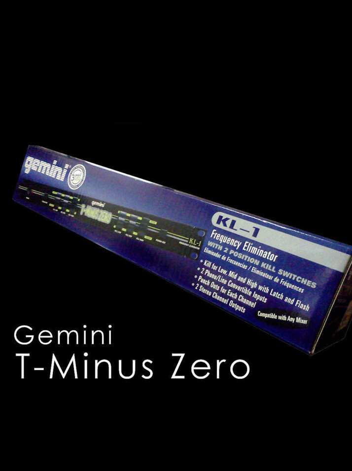 Gemini KL-1 T-Minus Zero Frequency Eliminator Compatible W/ Any