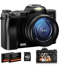 5K Digital Camera WiFi Autofocus Vlogging for YouTube 48MP for...