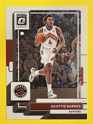 Scottie Barnes 2022-23 Donruss Optic Base #20 Toronto Raptors
