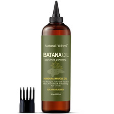 Unrefined Organic Batana Oil, 8 Fl Oz, 100 Pure  Natural, Cold Pressed Hondura