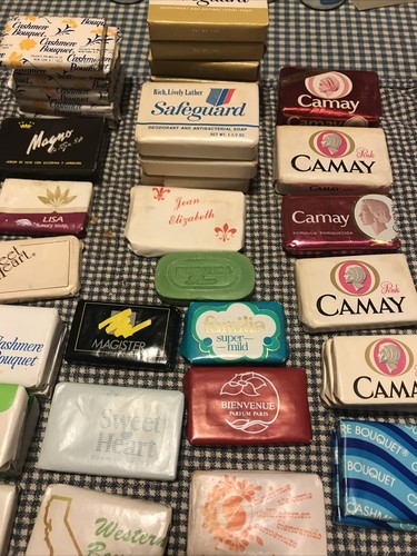 Lot of 70 Small Old Vintage soap bars collection!! - Picture 4 of 7