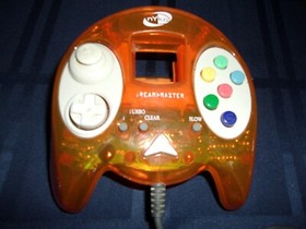 SEGA DREAMCAST PERFORMANCE NYKO RED ORANGE EXTENSION WIRED CONTROLLERS LOT 2