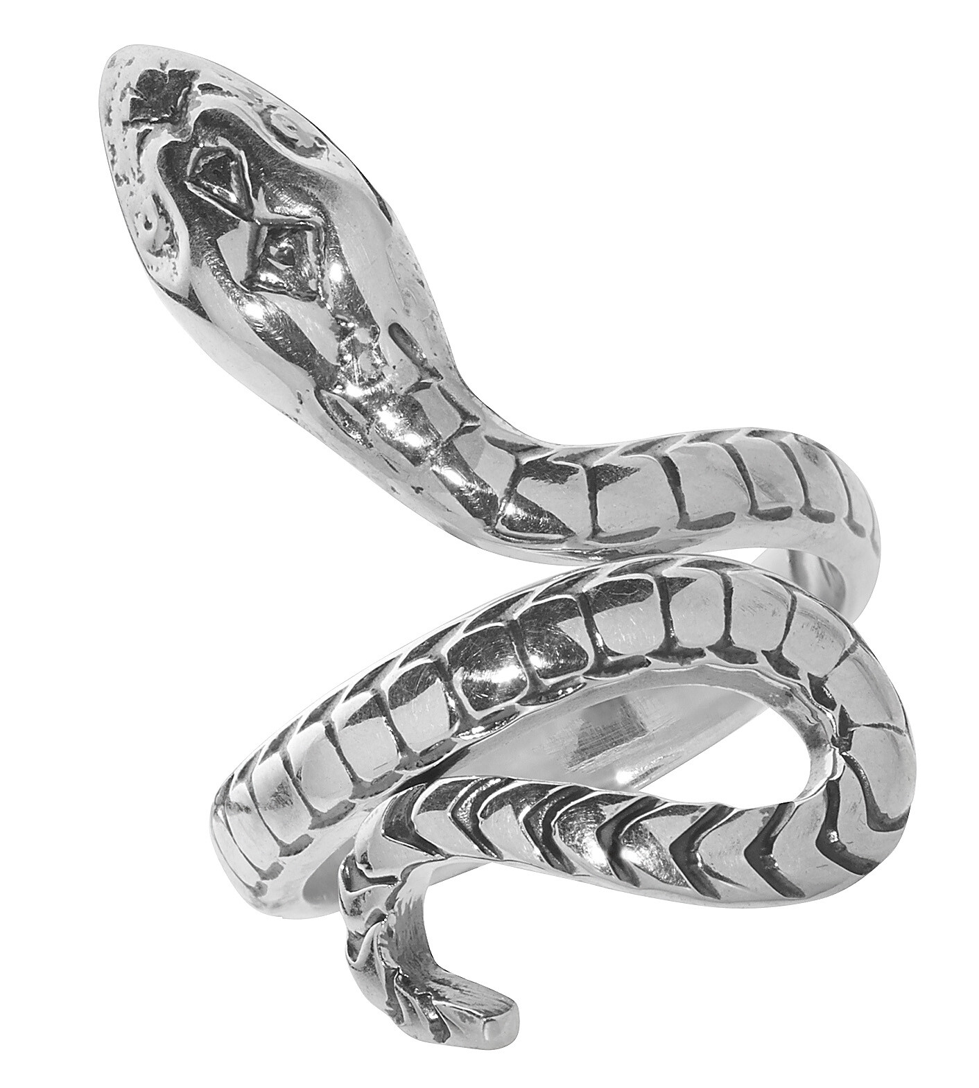 Bague motif femme argent fin ciselé de la collection Iris