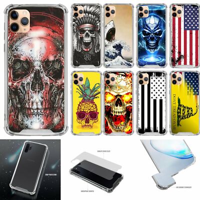 Shockproof Case for [Note 10+ / Note 10 Plus], Crystal Clear TPU Flexible -3