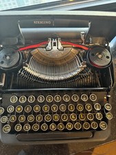 Vintage Smith Corona Sterling Typewriter  including case thumbnail