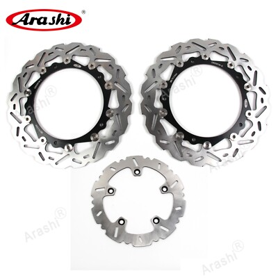 Arashi Front Rear Brake Discs Rotors For BMW R Nine T 2014-2021 K1200R 2004-2008