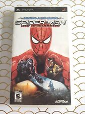 Spider-Man Web of Shadows Amazing Allies Spiderman REGION FREE Sony PSP  English 