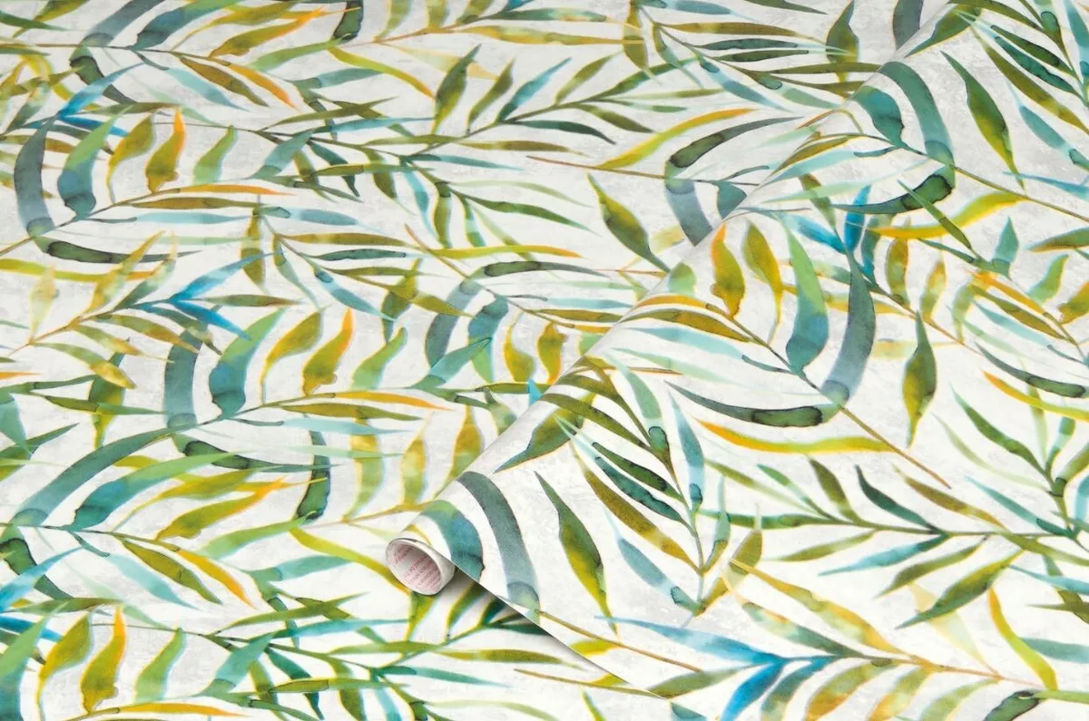 STICKY BACK PLASTIC WRAP 2m X67.5cm FLORAL LORINA PRINT SELF