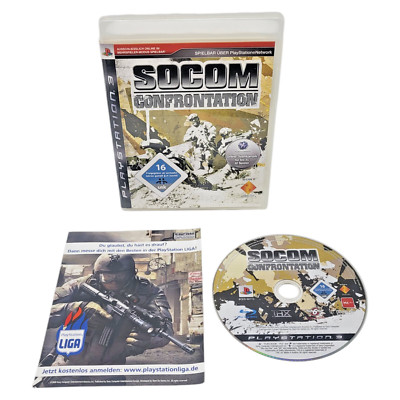 Socom Confrontation PS3 Sony PlayStation 3 OVP CIB