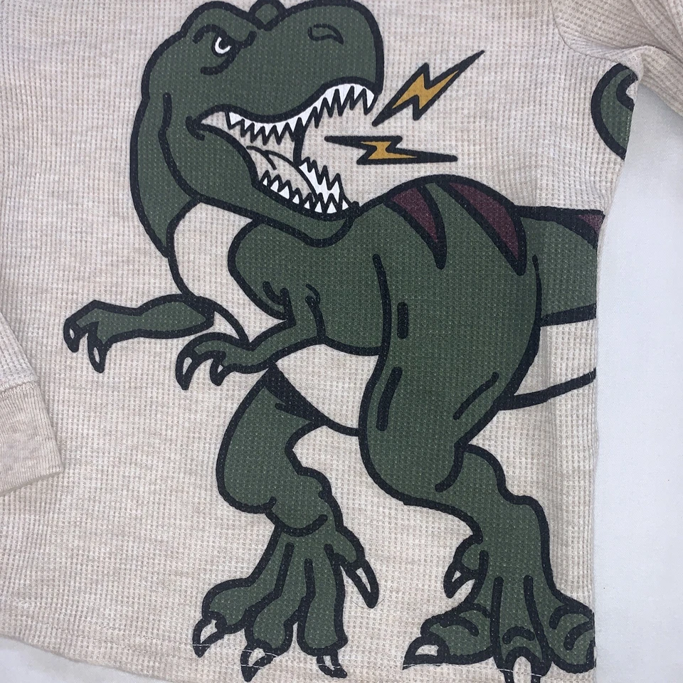CAMISA TÉRMICA GARANIMALS DINOSAURIO MANGA LARGA TALLA 4T Foto 2 de 4