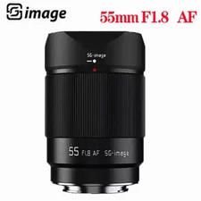 SGimage 55mm F1.8 Auto Focus Large Aperture Full Frame Lens for Sony E-Mount 