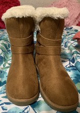 AIRWALK-SNOW BOOTS-BROWN COLOR-SIZE US 3