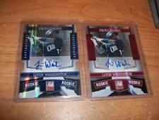 2010 Panini Elite Extra Edition Baseball LeVon Washington Rookie Auto Cards /100