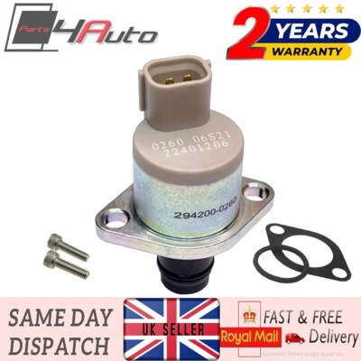 for NISSAN NAVARA 2.5 3.0 DCI FUEL PUMP PRESSURE REGULATOR CONTROL VALVE