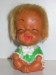 laughing baby doll