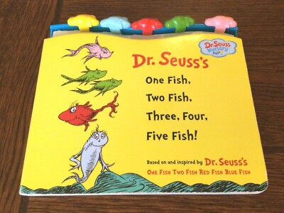 Dr. Seuss Nursery Dr. Seuss's One Fish Two Fish Three Four Five FISH! Board Book