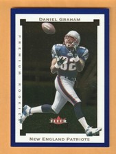 Daniel Graham New England Patriots 2002 Fleer Premium #141 RC /1250 14D