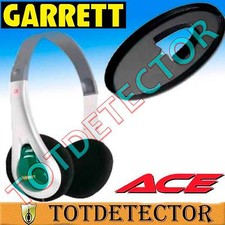 Auriculares y Protector de plato para  la Serie ACE de Garrett