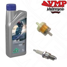 Superbyke RSP & RBP 125cc Service Kit Engine Oil Spark Plug Fuel Filter 