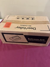 DeerValley Ceramic Wash Basin Left Hand Rectangle White - DV-1V81L