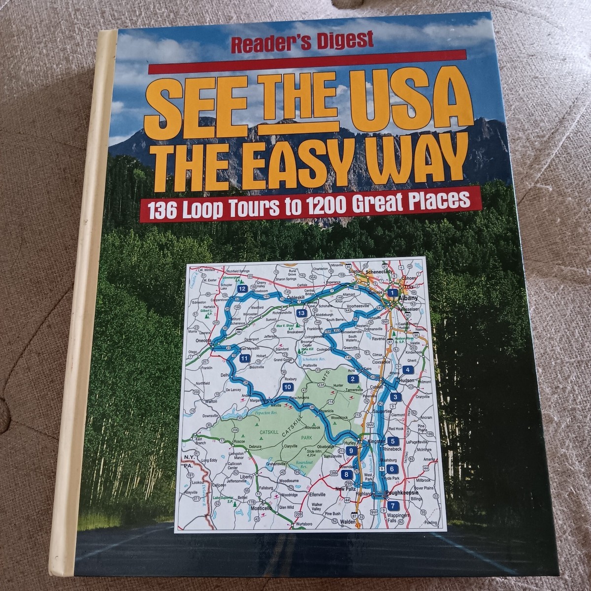 Readers Digest See USA The Easy Way 136 Loop Tours to 1200 Great