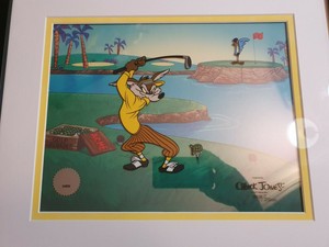 best wholesale ????Chuck Jones Warner Br Fore! 3，2，1 Serigraph 