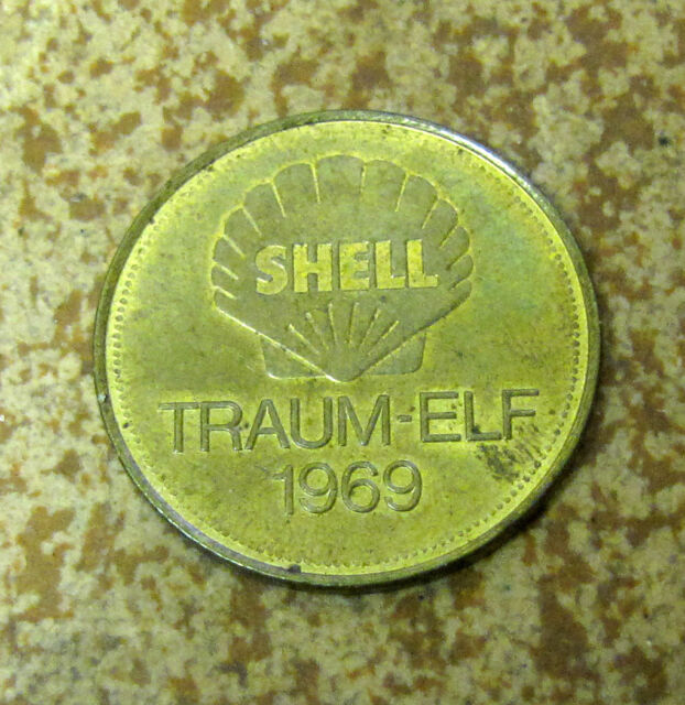 Shell Sammelmünzen Traumelf 1969 Bernd Dörfel Fussball Nationalmannschaft DFB