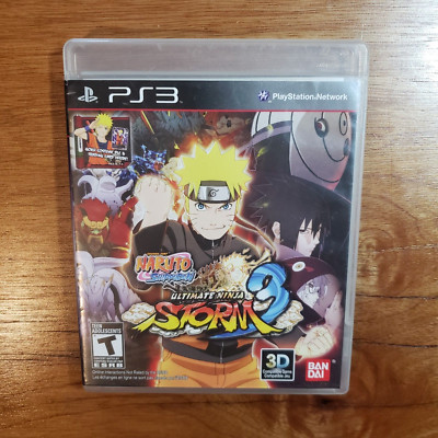 Naruto Ultimate Ninja Storm 3, 2013, PlayStation 3 PS3 - w Manual/Insert/No Card
