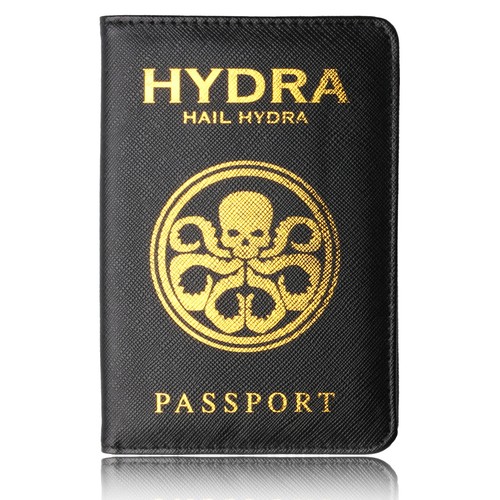 The Avenger Wakanda Hydra Hogwarts Passport Cover RFID Blocking Credit Card Case - Picture 28 of 43