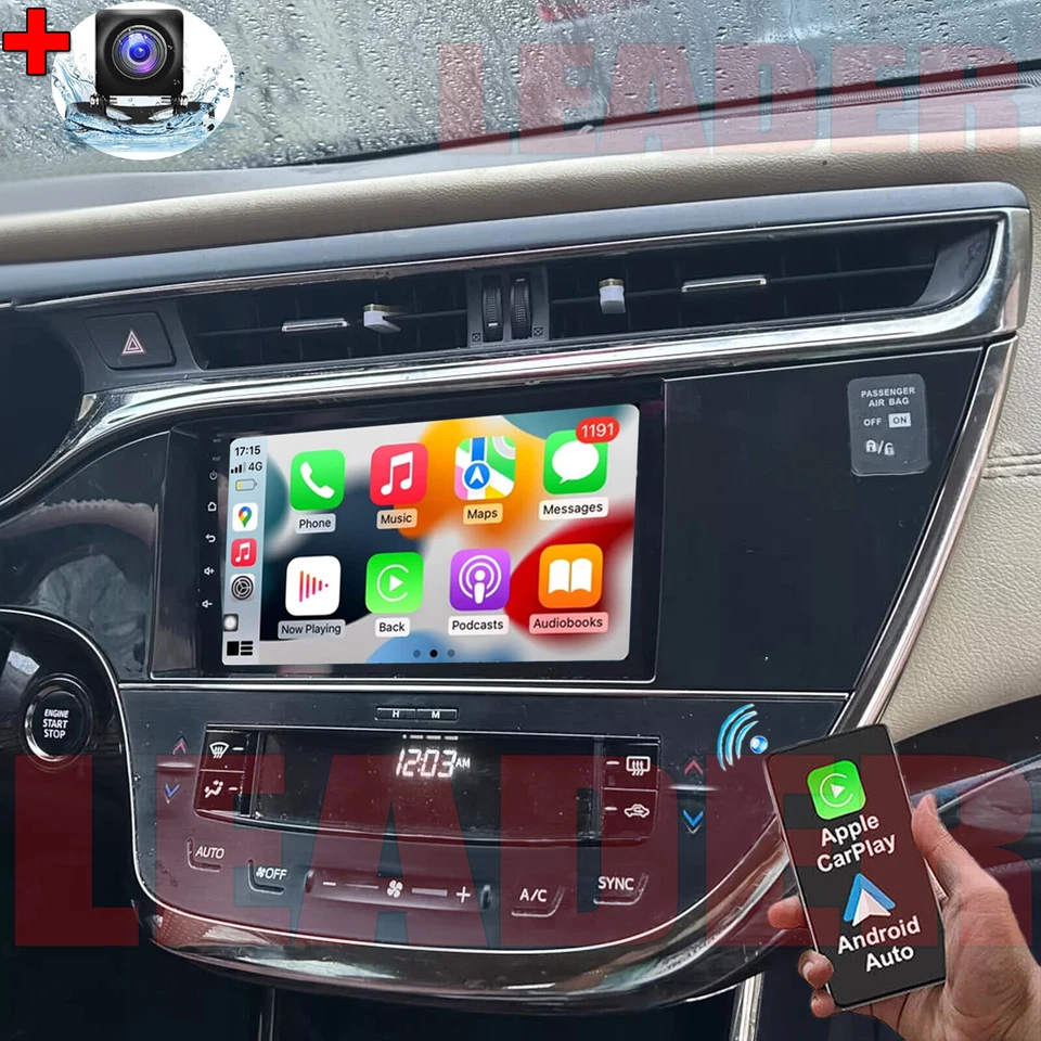 Carplay For Toyota Avalon 2013-2018 Android 13 Car Stereo Radio GPS Navi WIFI - Image 3 of 4