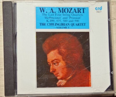 Mozart ''the Last Four String Quartets'' Chilingirian Quartet Vol.1 CD my #59 