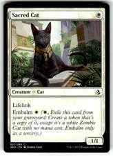 Sacred Cat Amonkhet Regular MTG NM