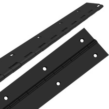 2Pcs Heavy Duty Piano Hinge, 20  Long x 2  Open Width Black Piano Hinges with...