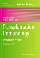 Transplantation Immunology Methods And Protocols Andrea A. Zachary (U. A.) Buch
