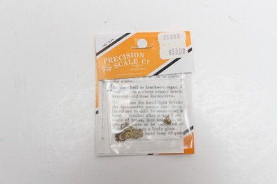 HO HON3 BRASS PSC PRECISION SCALE 31063 BELL 5MM W/ ORNATE BRACKET