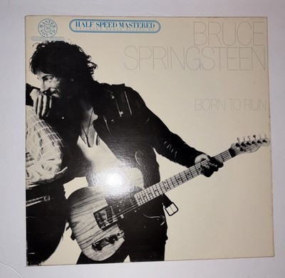 BRUCE SPRINGSTEEN ~ BORN TO RUN ~ Vinyl Half-Speed Mastered Record w/ Insert