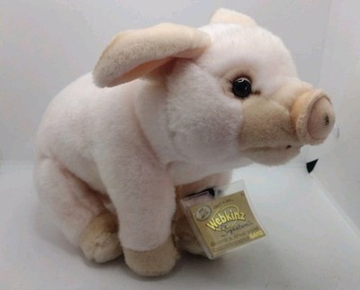 Ganz Webkinz Signature Pig Plush Toy WKS1012 With Unused Code Retired Rare NWT