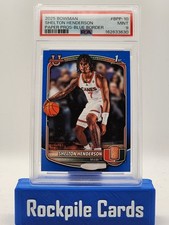 2025-26 Bowman - Prospects Shelton Henderson #BPP-10 Blue /150 (RC) PSA 9