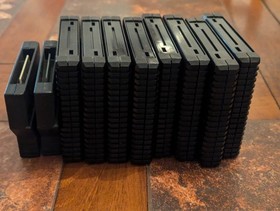 Lot of 8 Atari 5200 Games + 2 TI-99/4a Games Donkey Kong - Untested - See Video